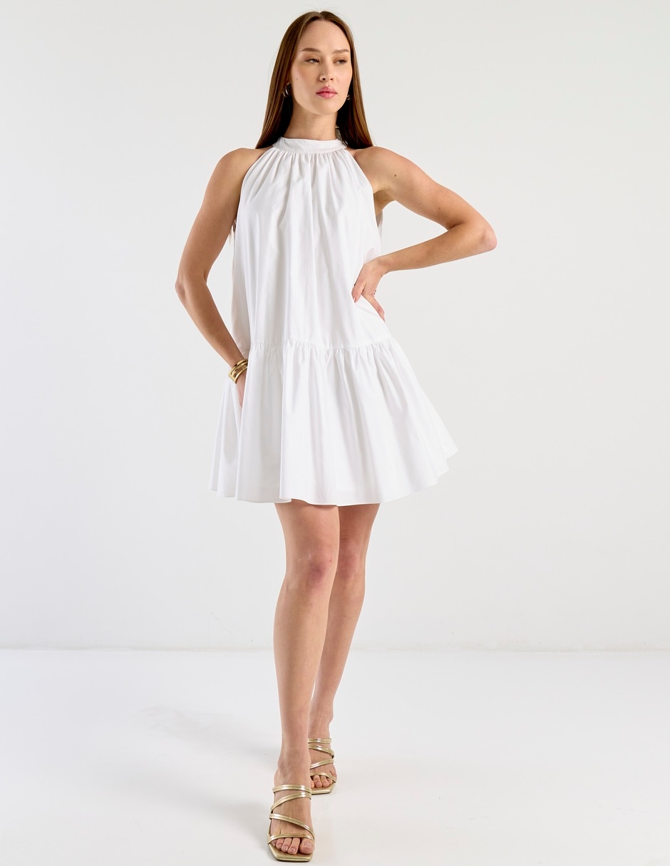 Vestido corto casual Map para mujer