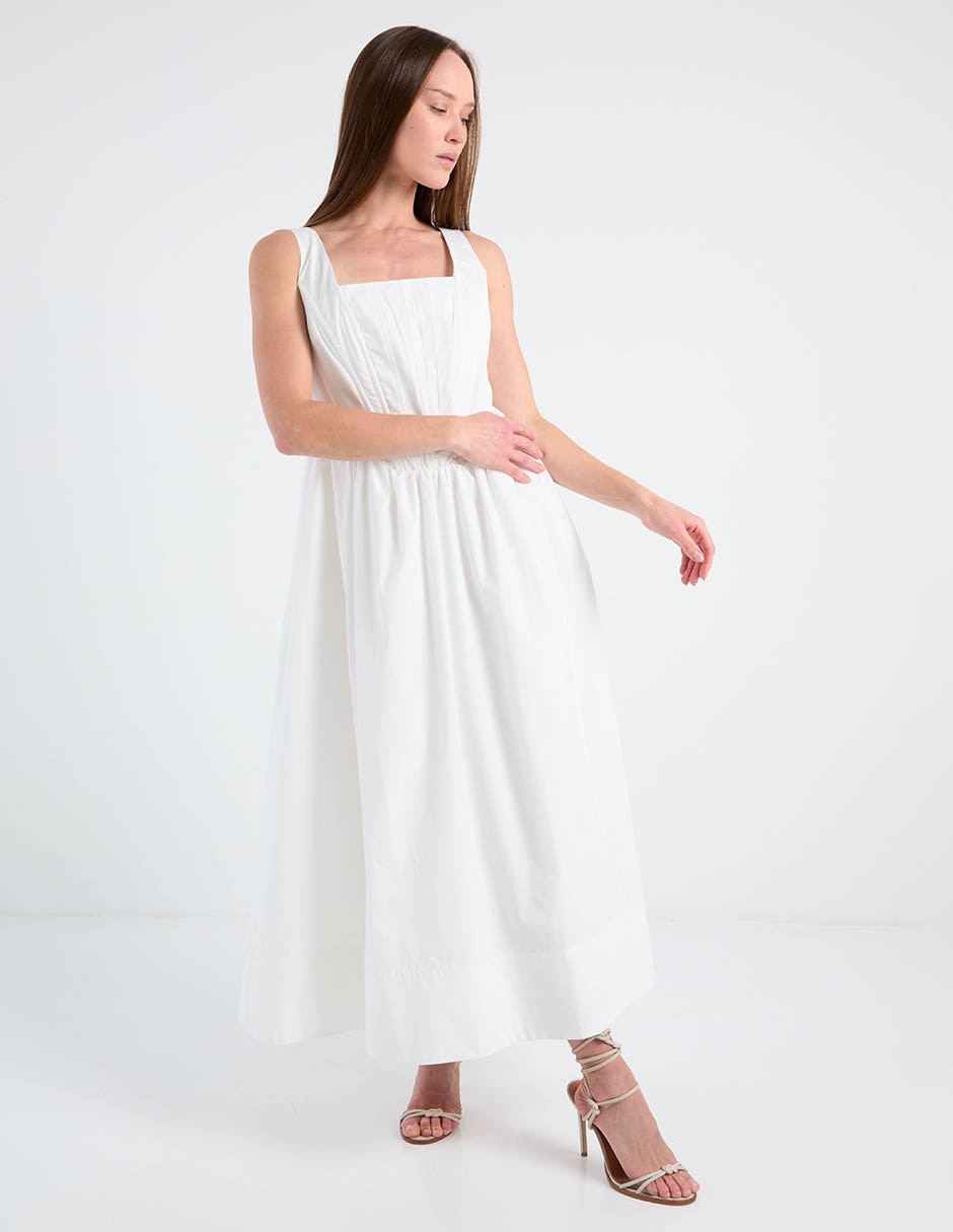 Vestido crop casual Map para mujer