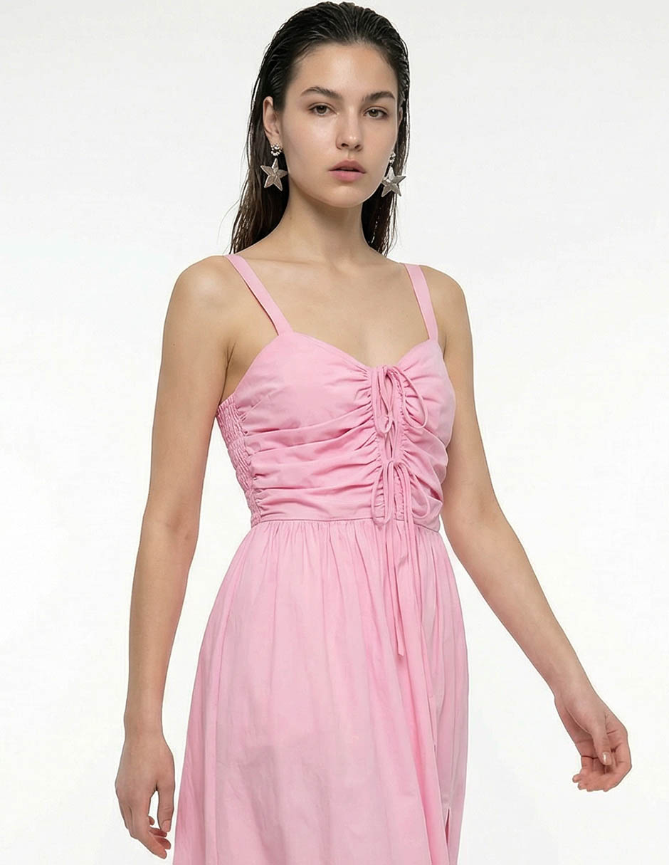 Vestido crop casual Map para mujer