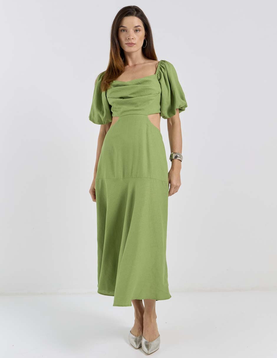Vestido crop casual para mujer