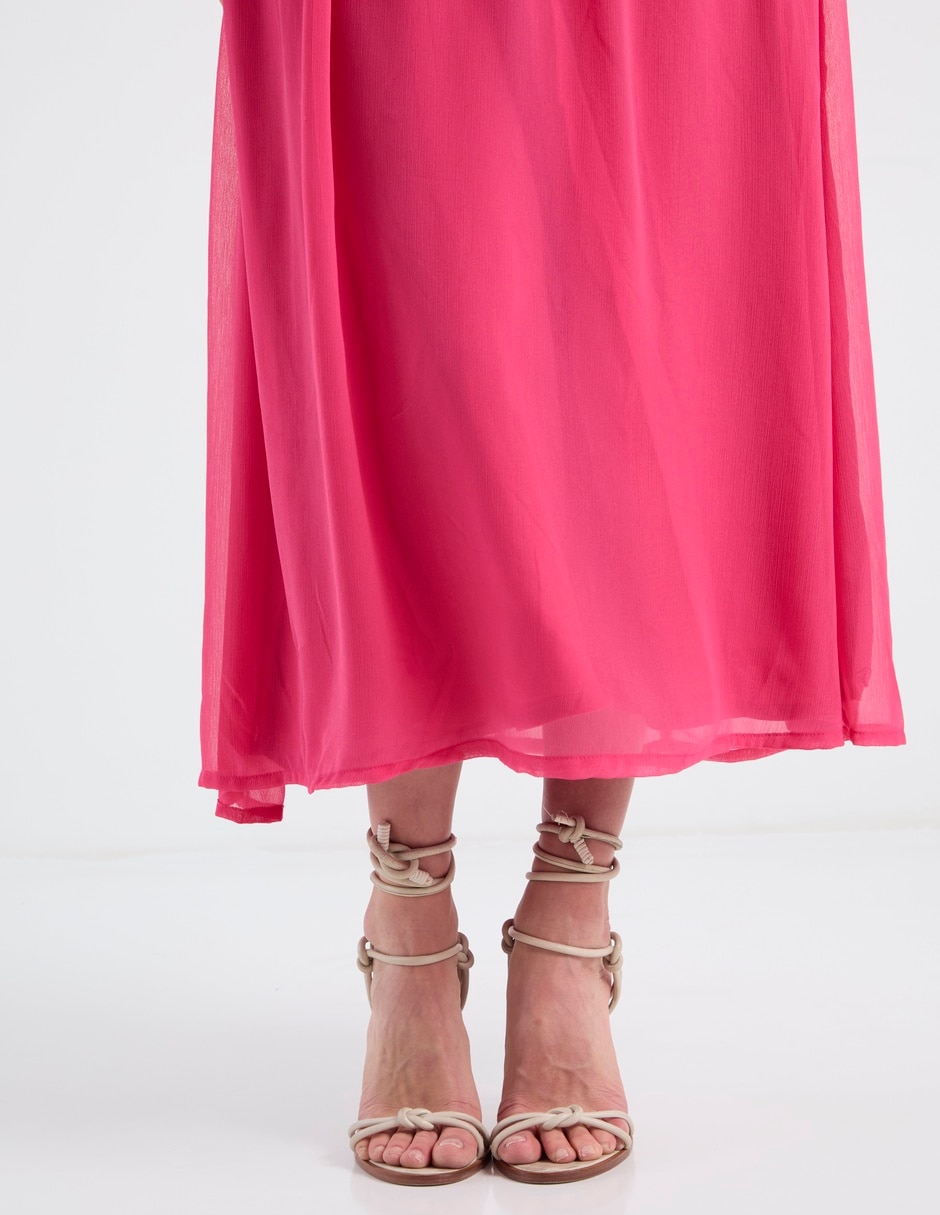 Vestido crop casual Map para mujer