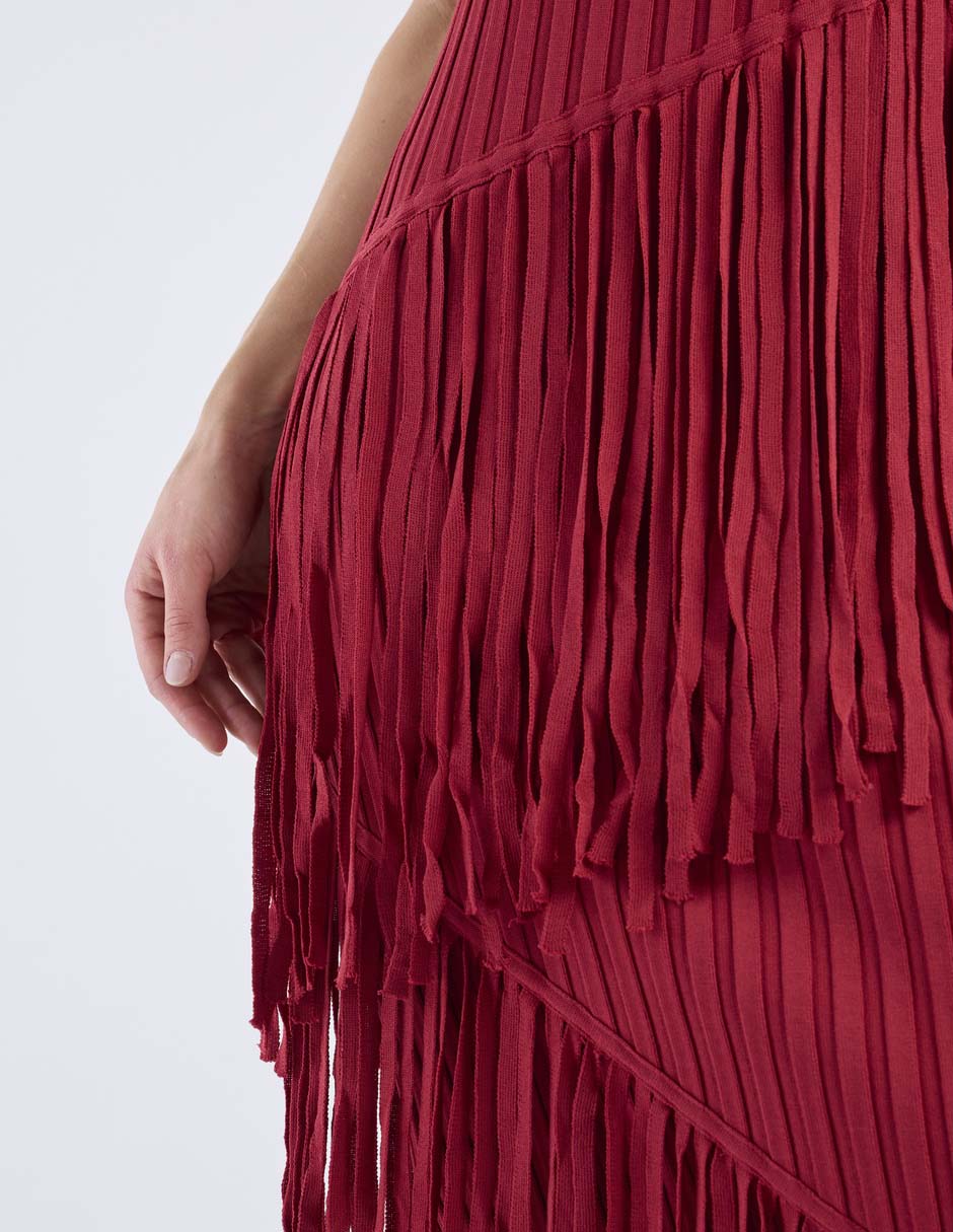 Vestido largo casual para mujer 5