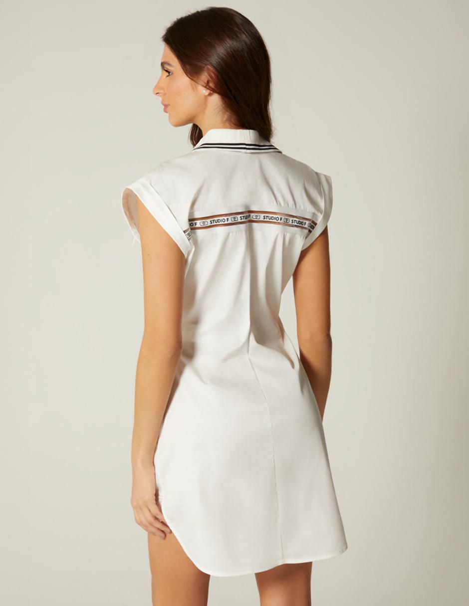 Vestido corto casual tarde deportiva para mujer