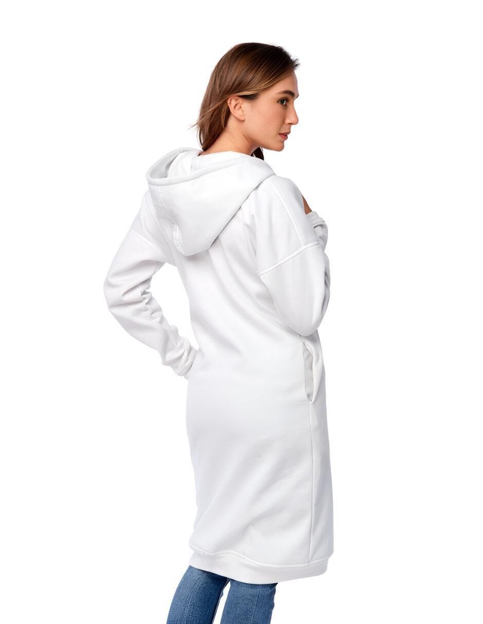 Sudadera con capucha y bolsa para mujer 4
