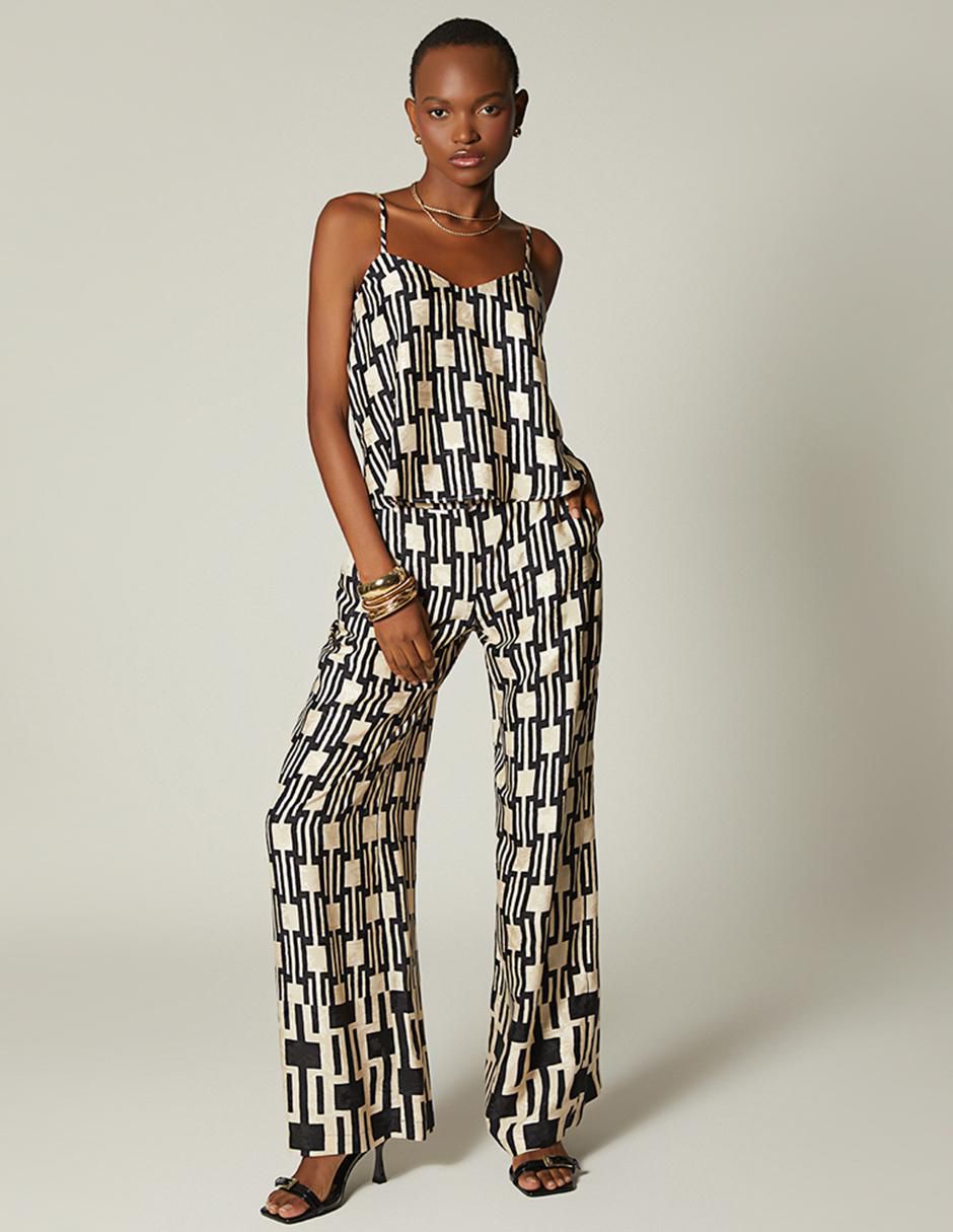 Pantalón amplio para mujer 4