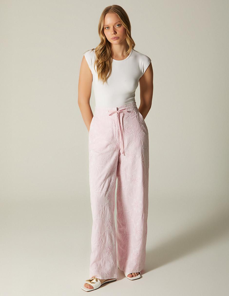 Pantalón amplio para mujer 3
