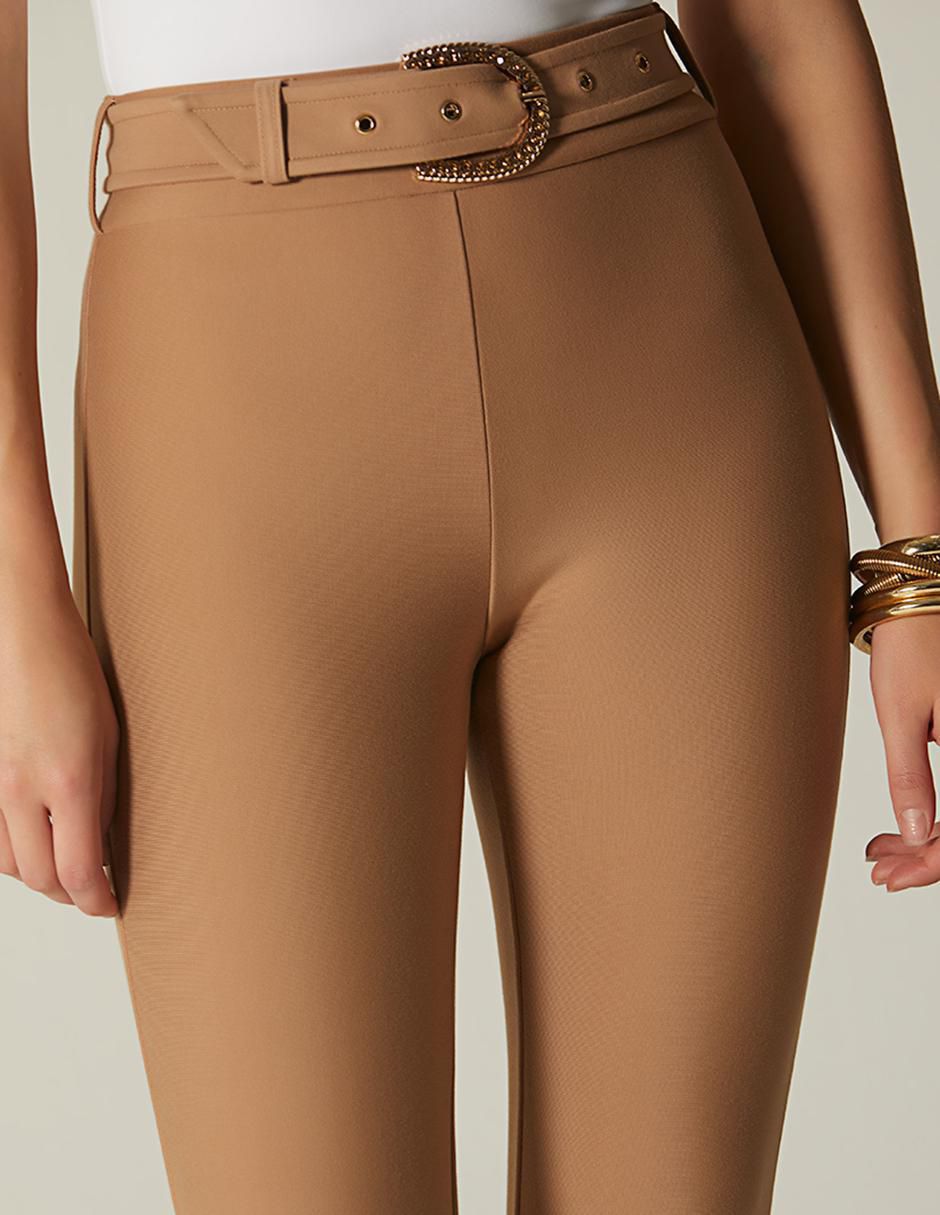 Legging cintura alta con elástico para mujer