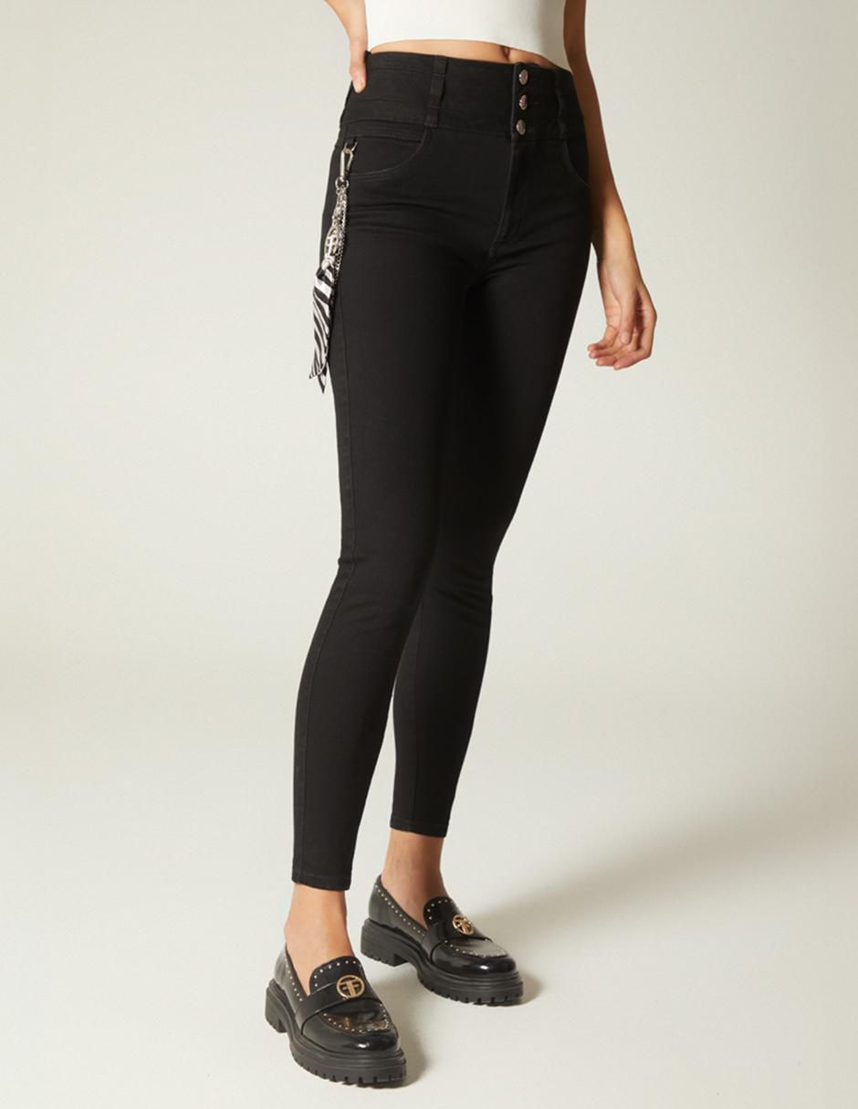 Jeans capri ultra skinny para mujer Jeans capri ultra skinny para mujer