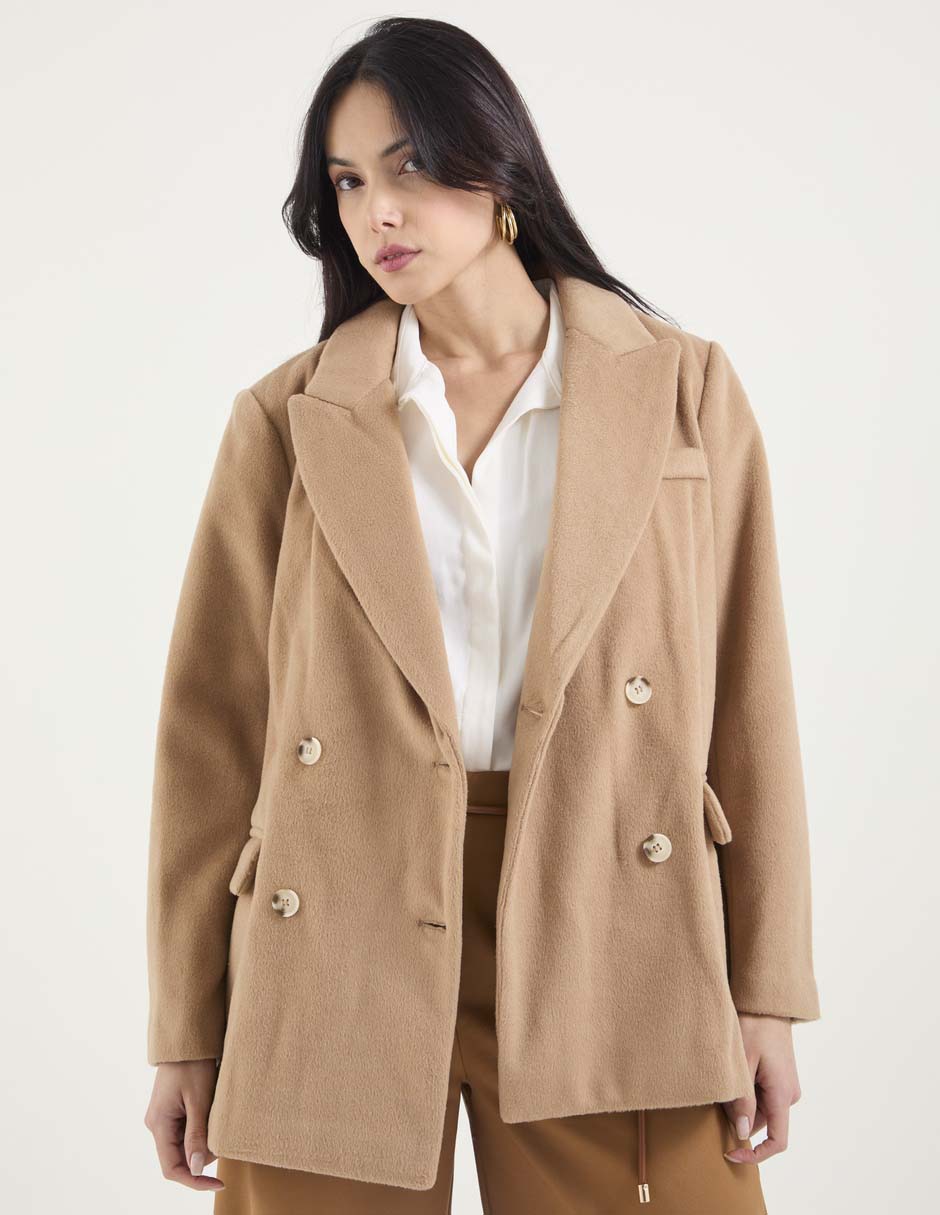 Abrigo cruzado para mujer 1