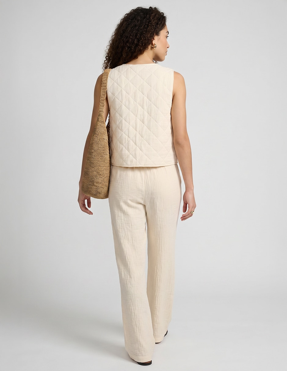 Chaleco de algodón para mujer 3