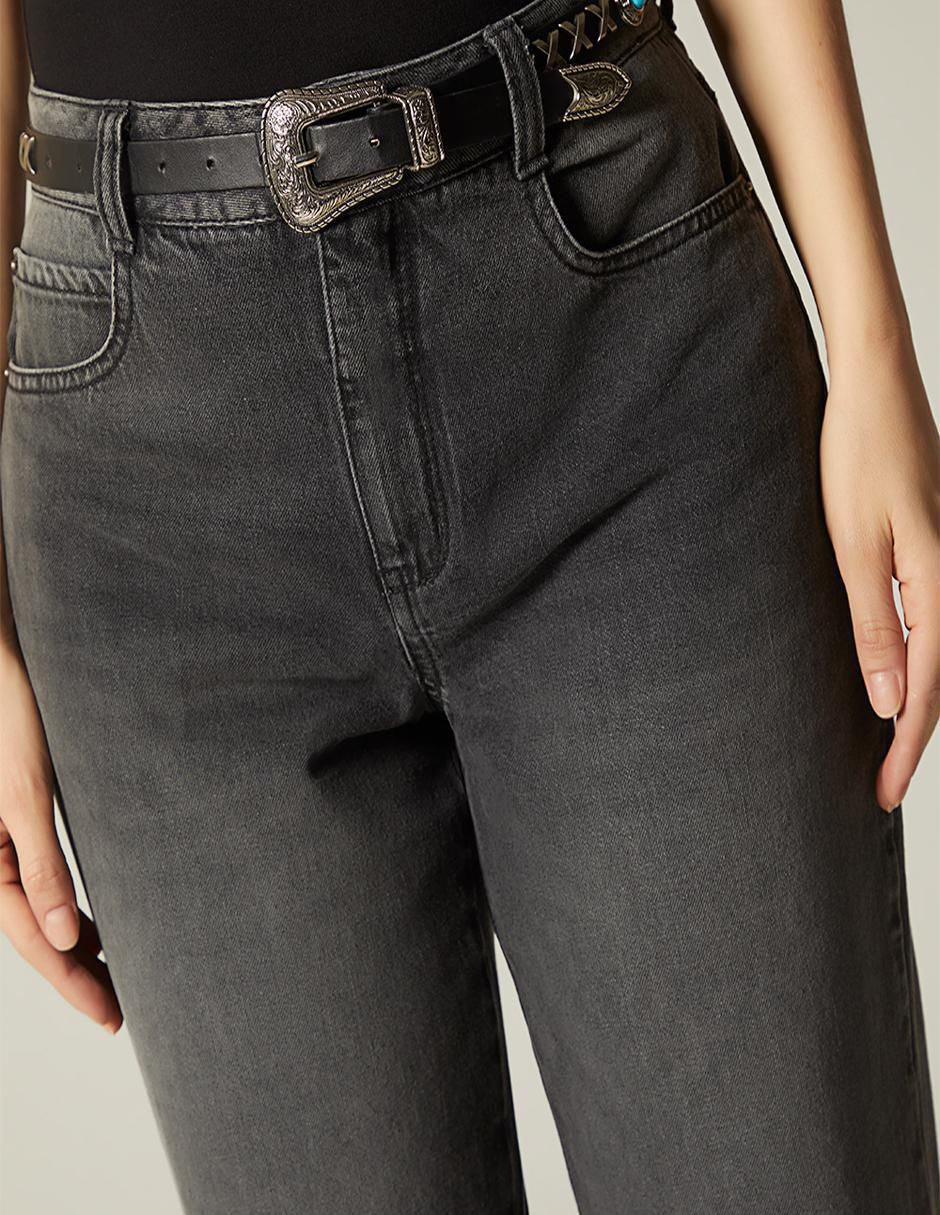 Jeans straight para mujer 3