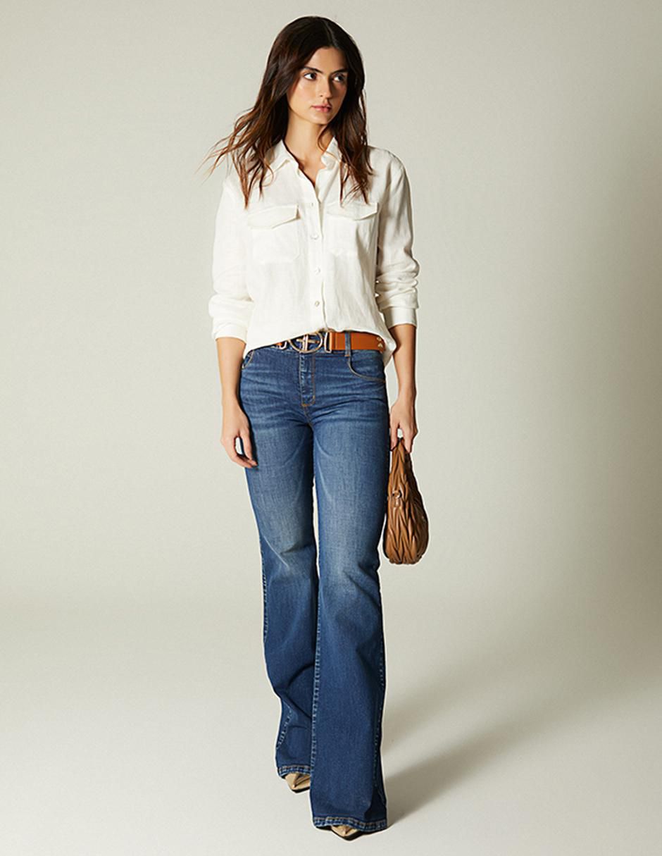 Jeans campana para mujer