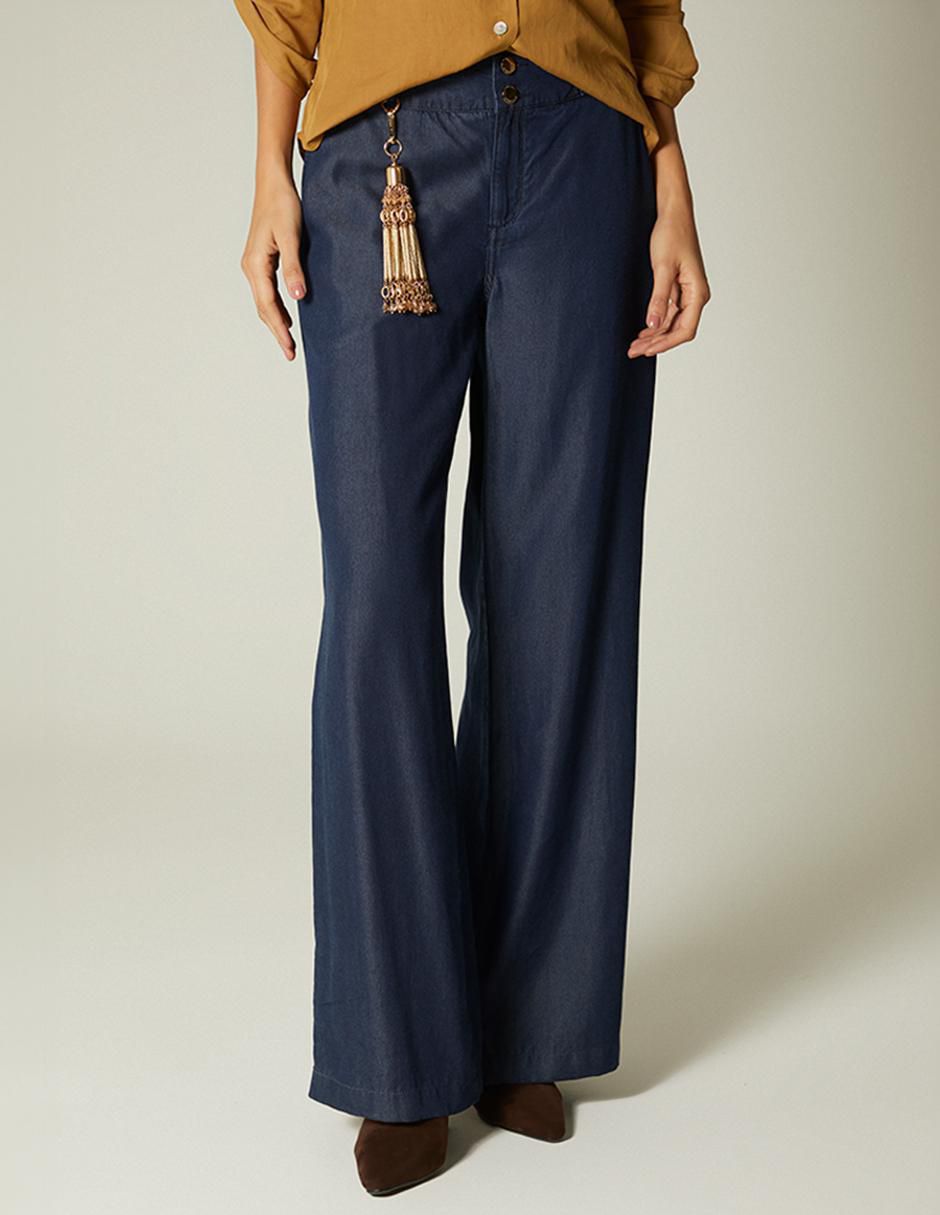 Jeans relaxed amplio bajo el sol de toscana para mujer