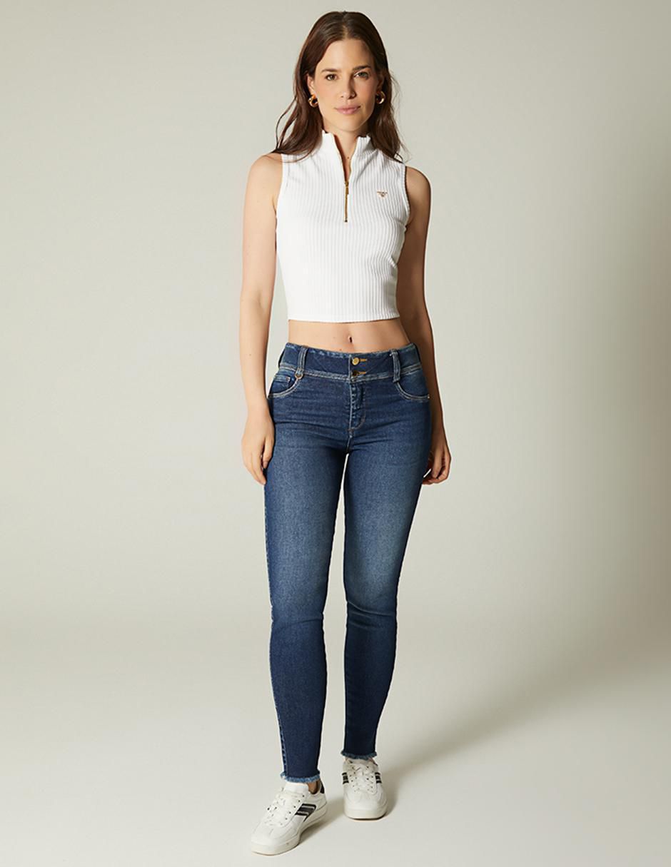 Jeans ultra skinny para mujer