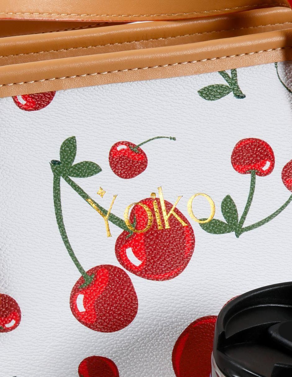 Bolsa tote Cherry Bliss para mujer 6