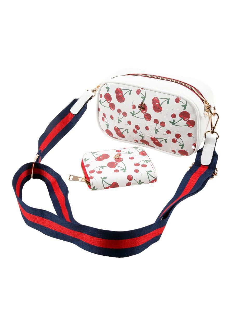 Bolsa crossbody Cherry Pop para mujer Bolsa crossbody Cherry Pop para mujer