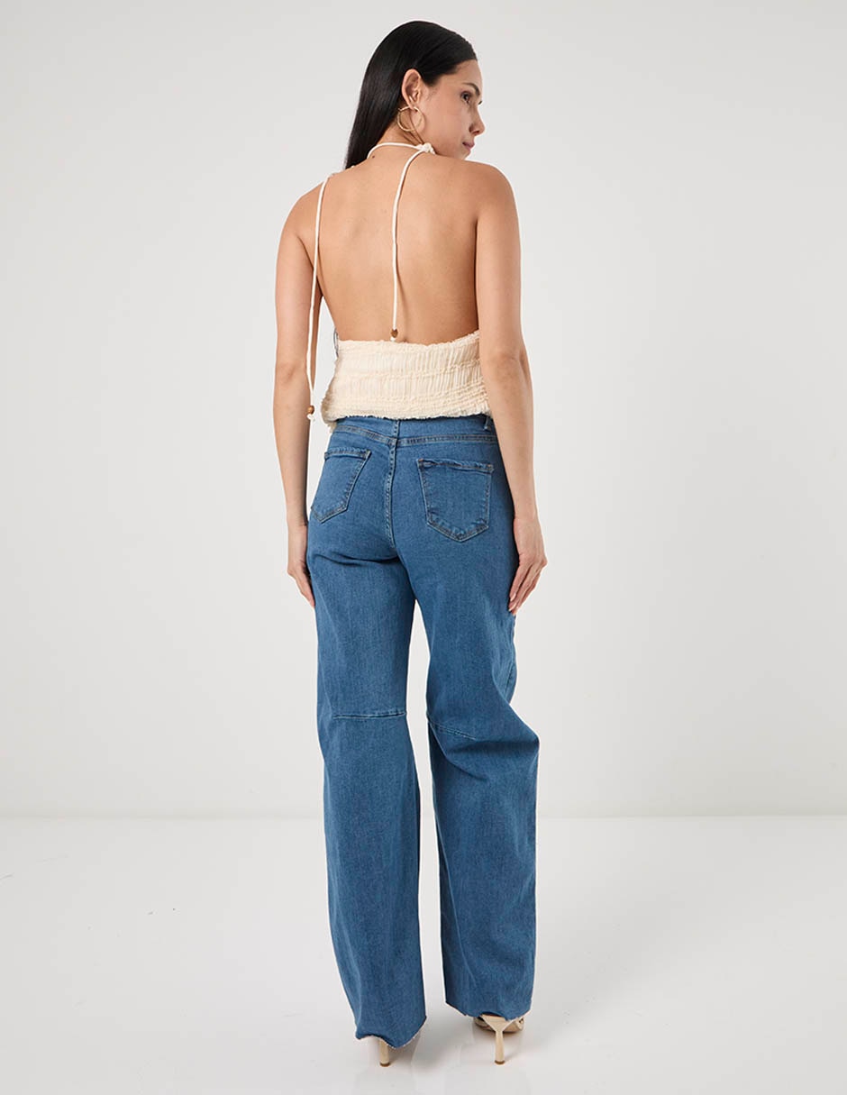 Jeans relajado para mujer