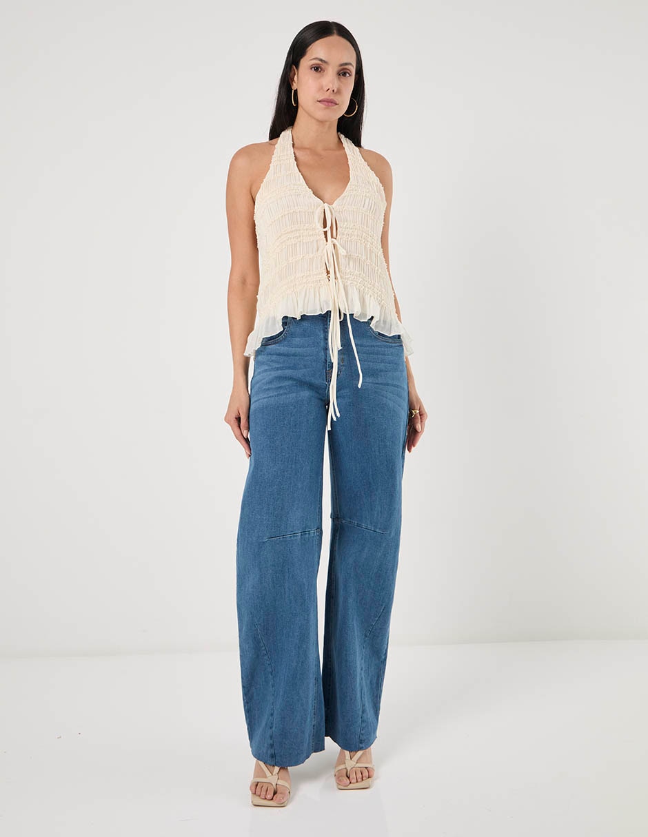 Jeans relajado para mujer
