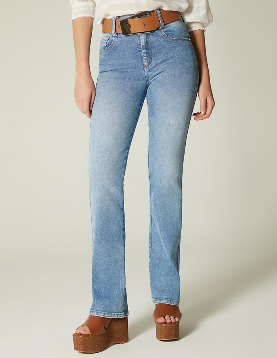 Jeans bota para mujer