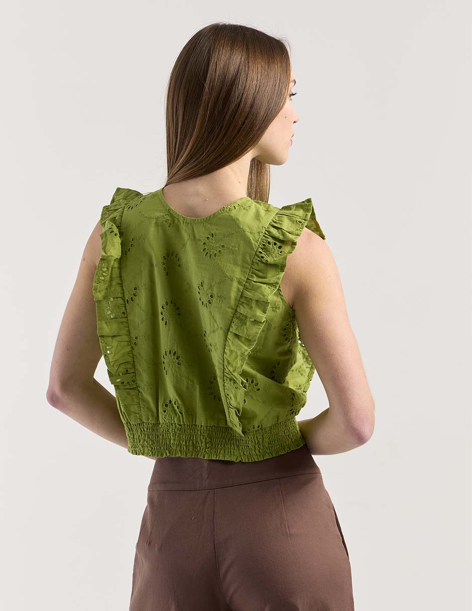 Blusa Petite Studio manga corta para mujer