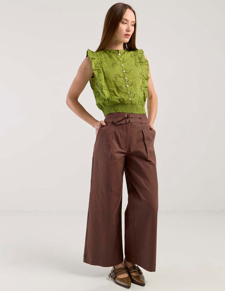 Blusa Petite Studio manga corta para mujer