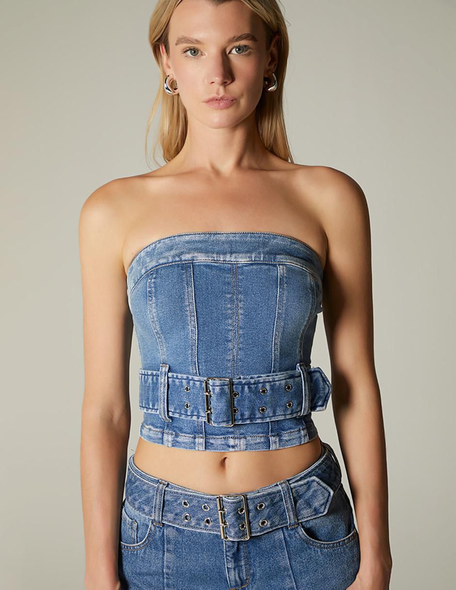 Top escote bardot
