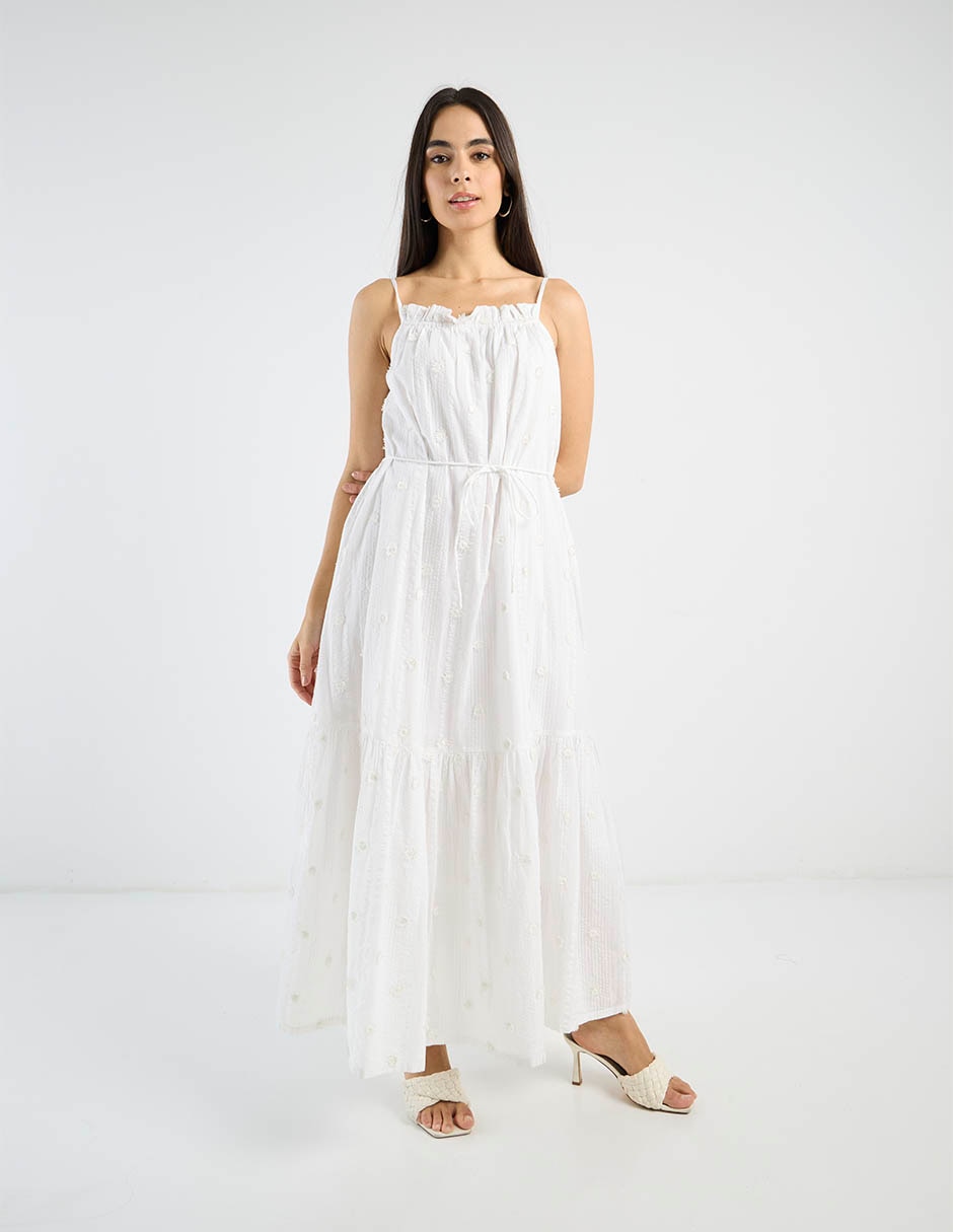 Vestido largo casual para mujer 5