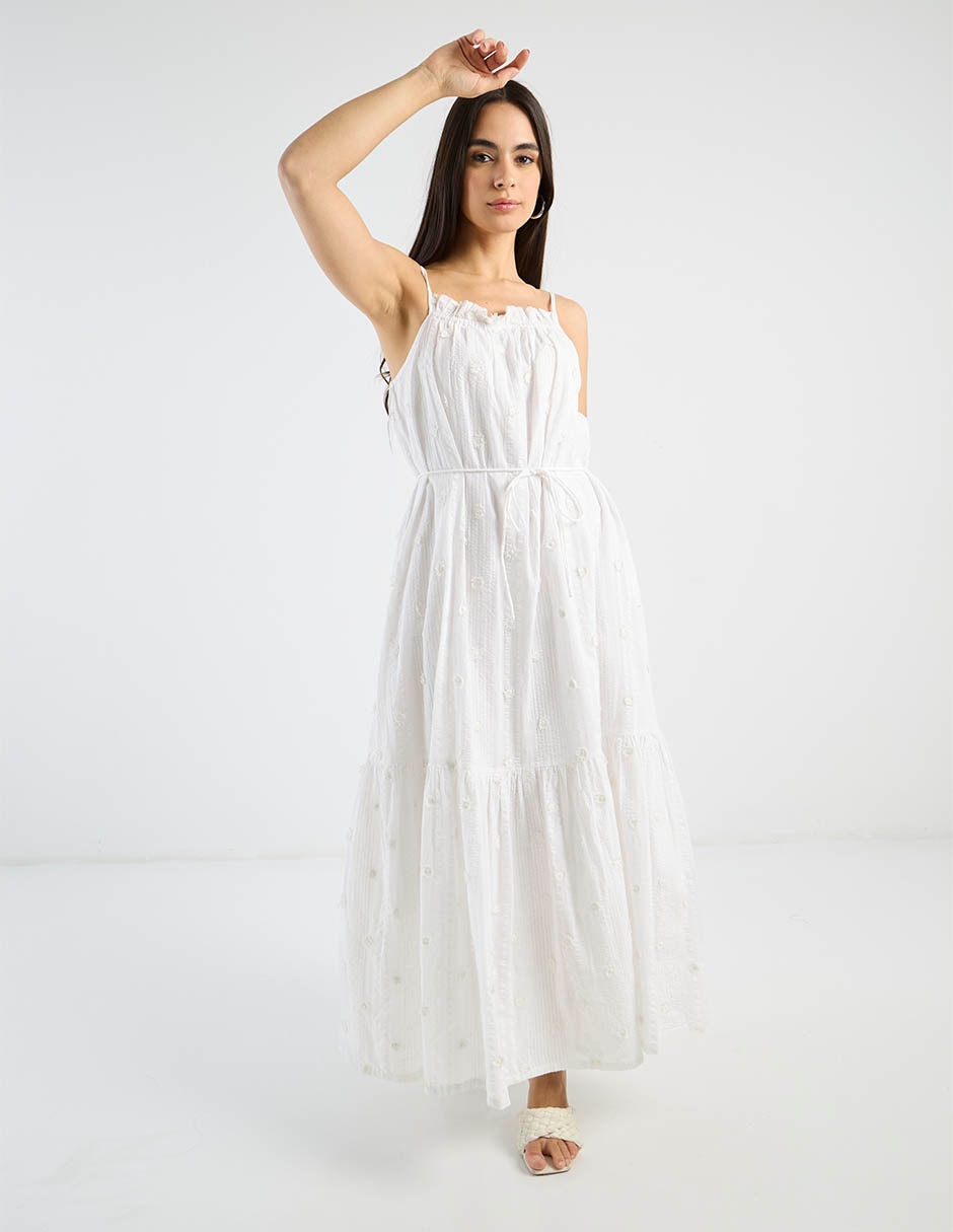 Vestido largo casual para mujer