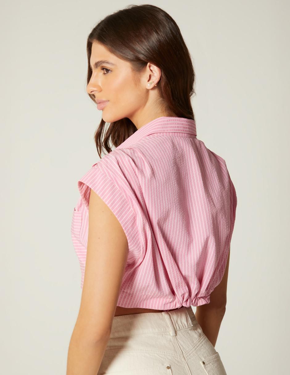 Top cuello camisero 4