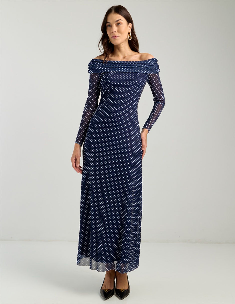 Vestido largo casual para mujer