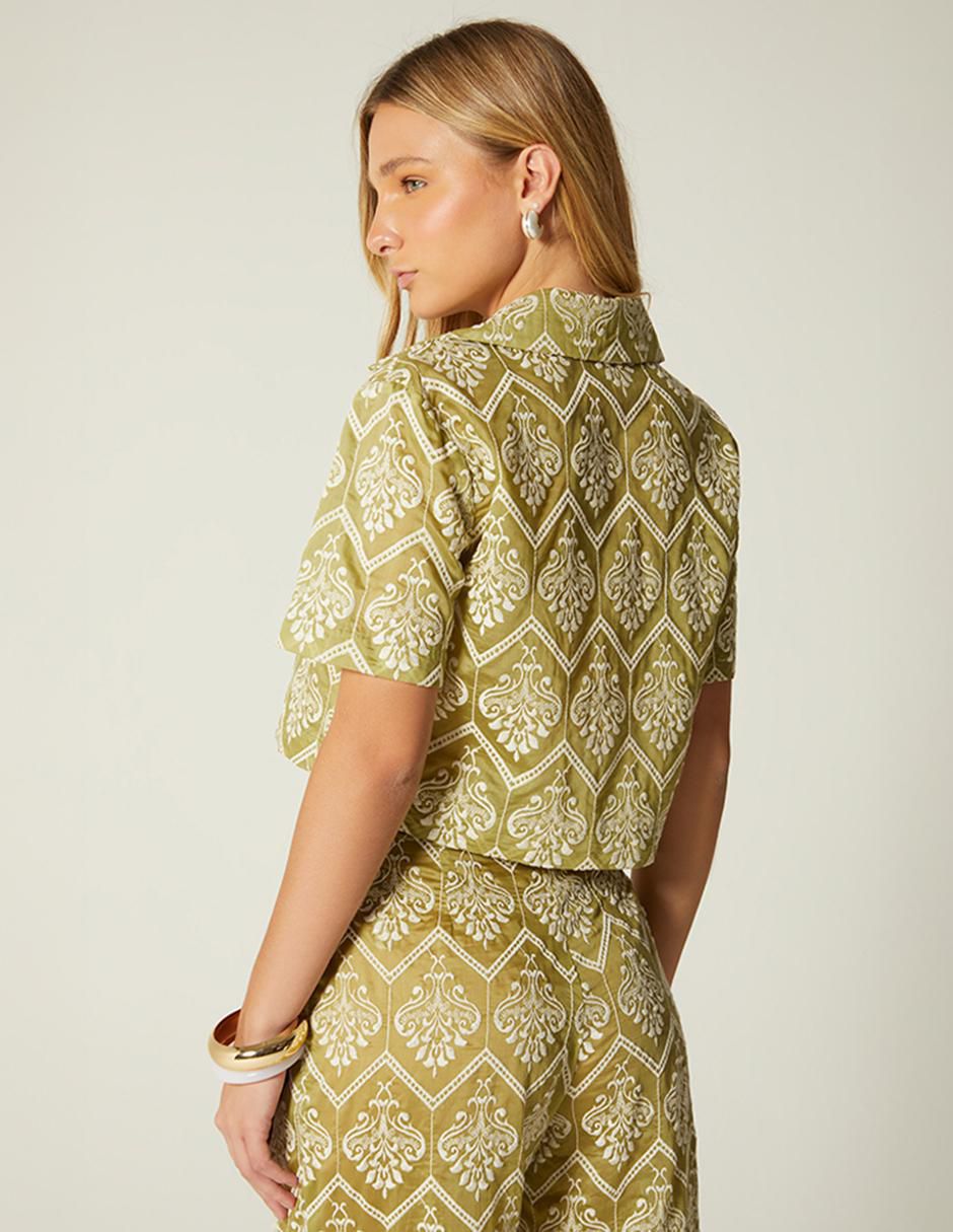 Top cuello camisero 3