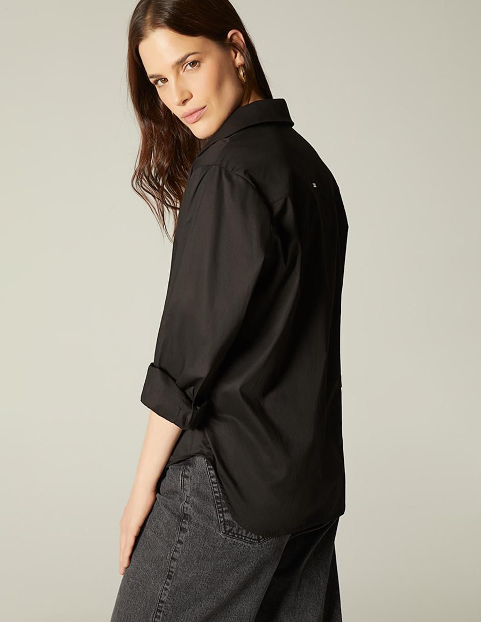 Blusa manga larga para mujer