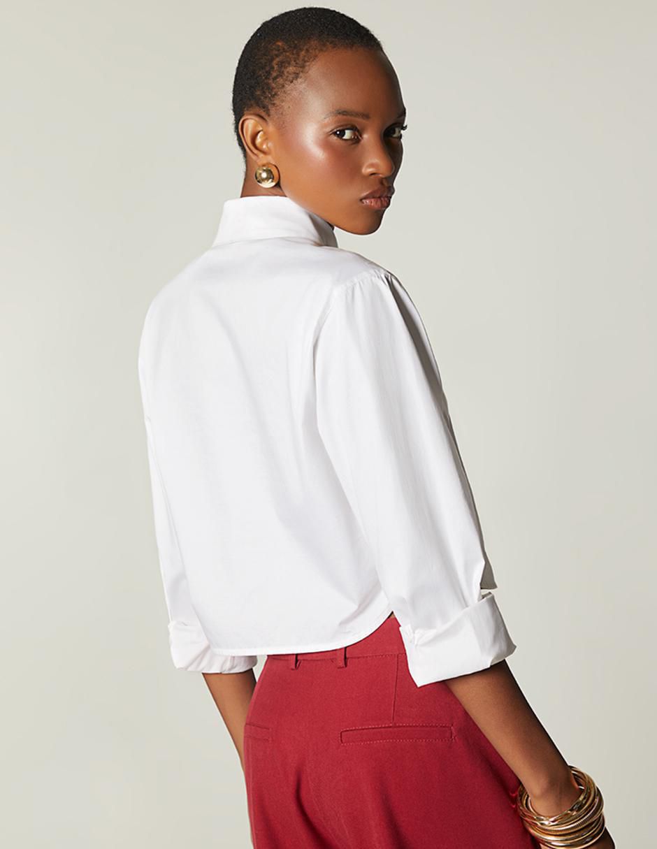 Top cuello camisero 2