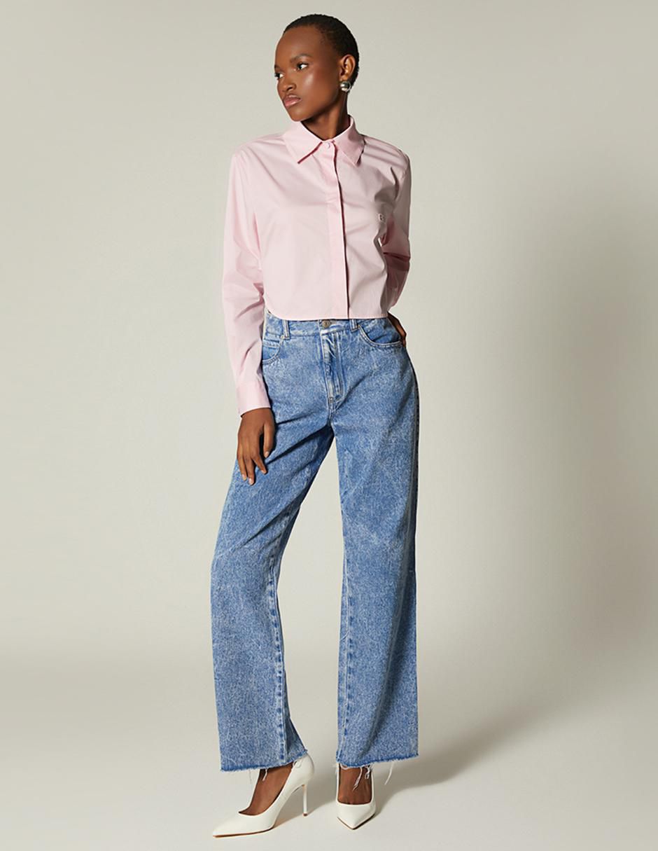 Top cuello camisero 2