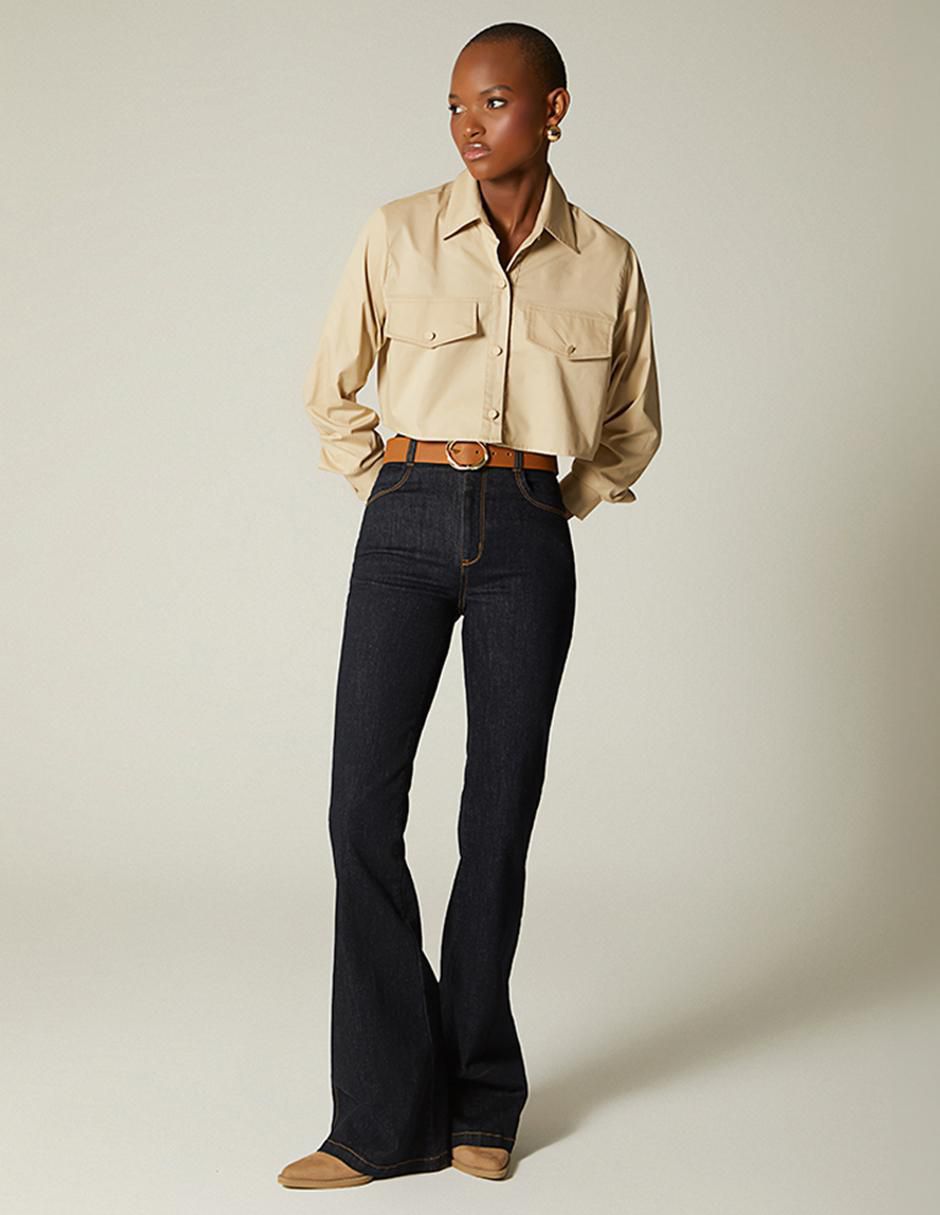 Top cuello camisero 3
