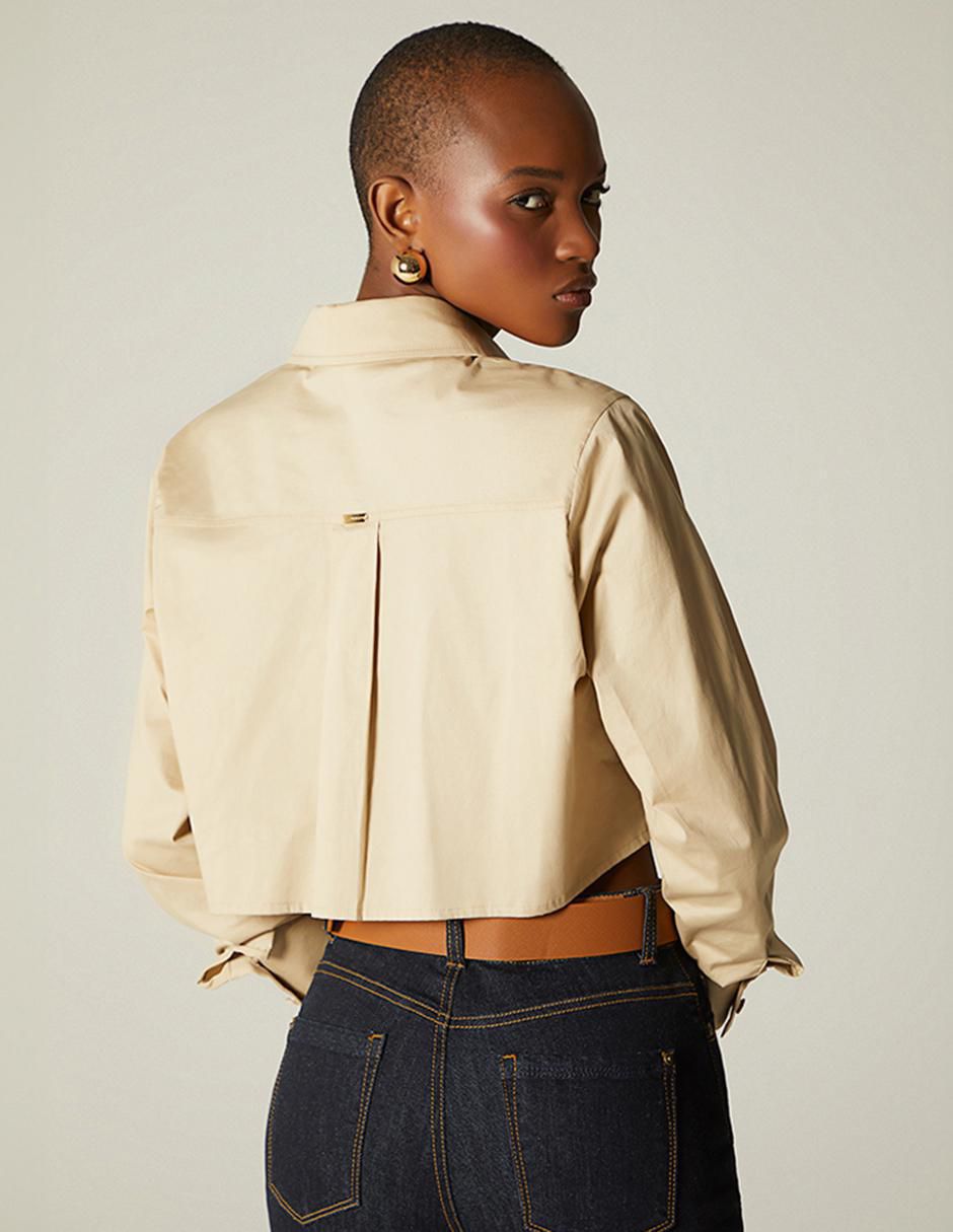 Top cuello camisero 2