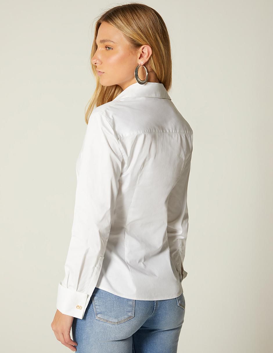 Blusa manga larga para mujer
