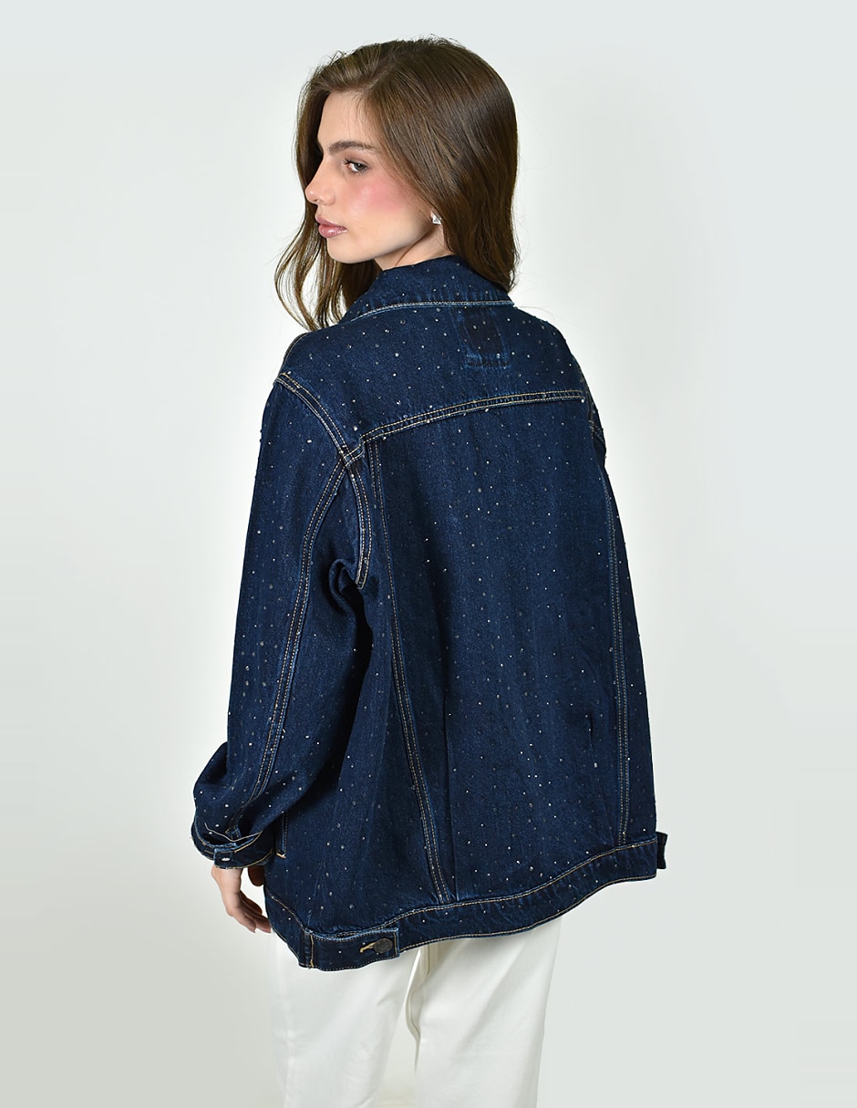 Chamarra denim para mujer