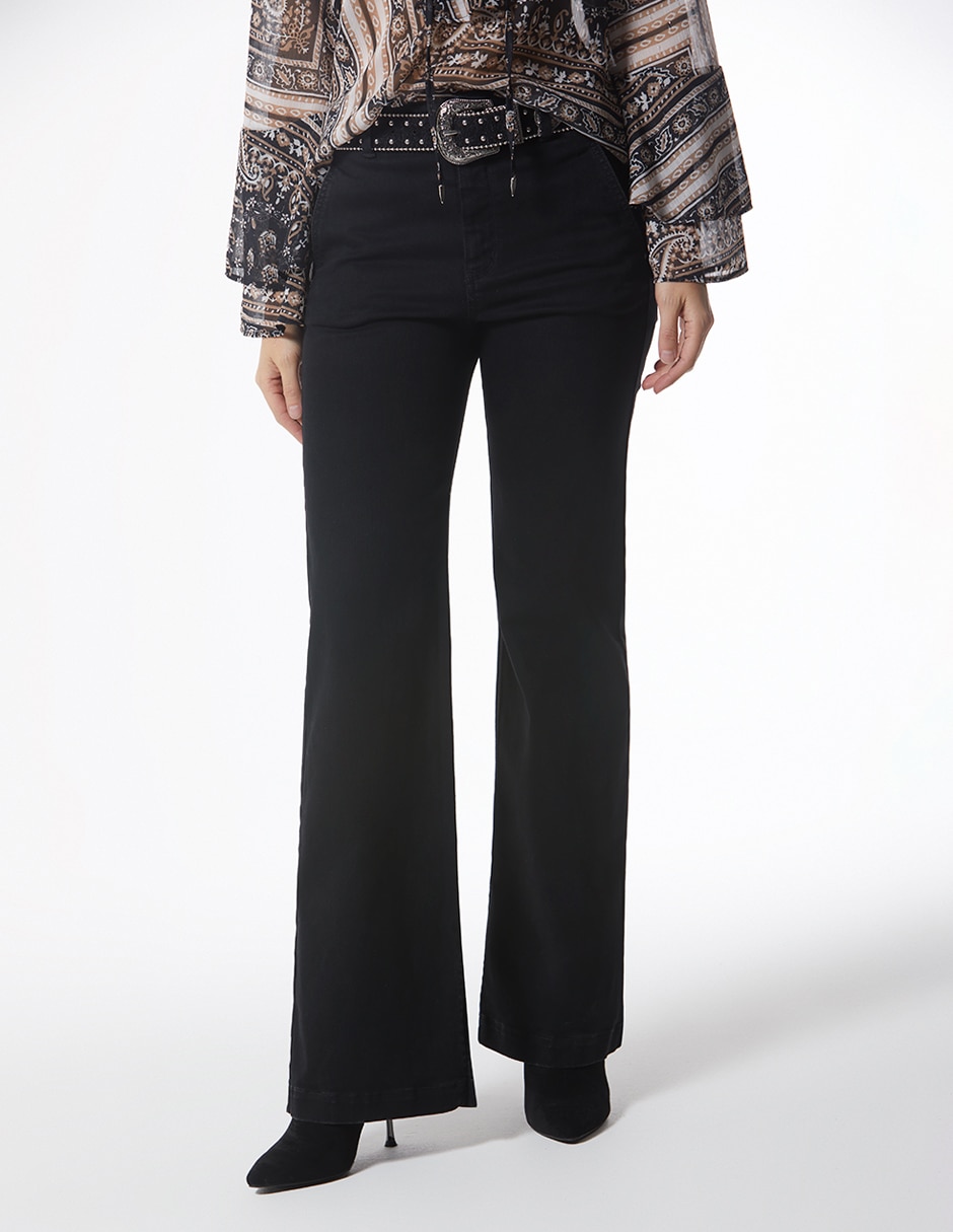 Jeans boot Studio F Boho Dark para mujer