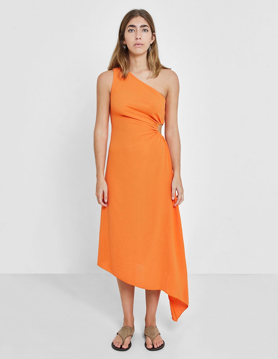 Vestido midi casual para mujer