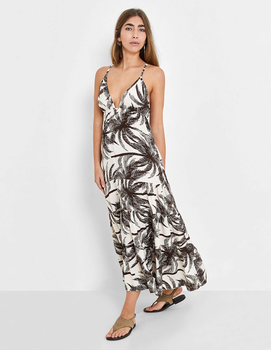 Vestido largo casual para mujer 4