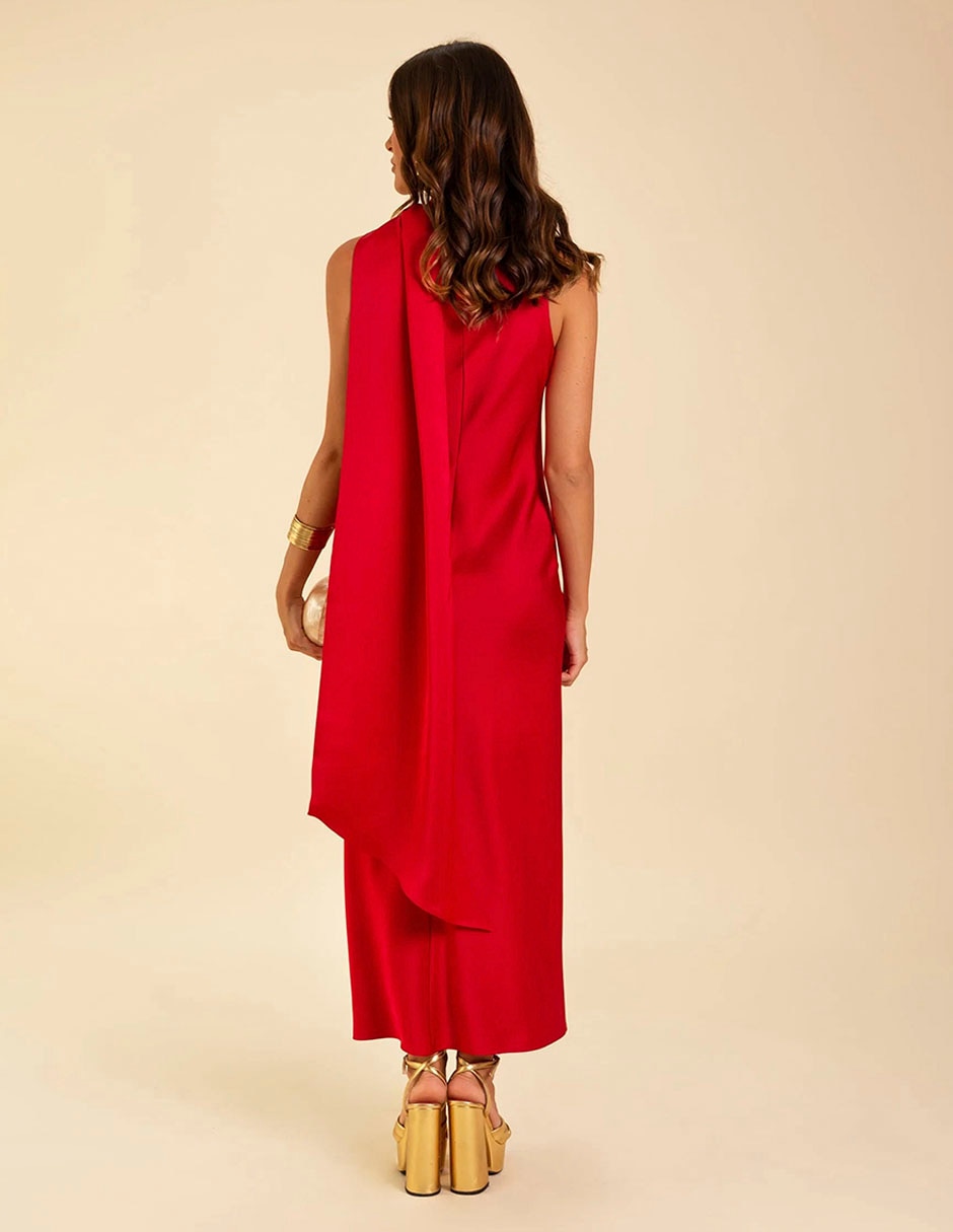 Vestido largo casual para mujer 4
