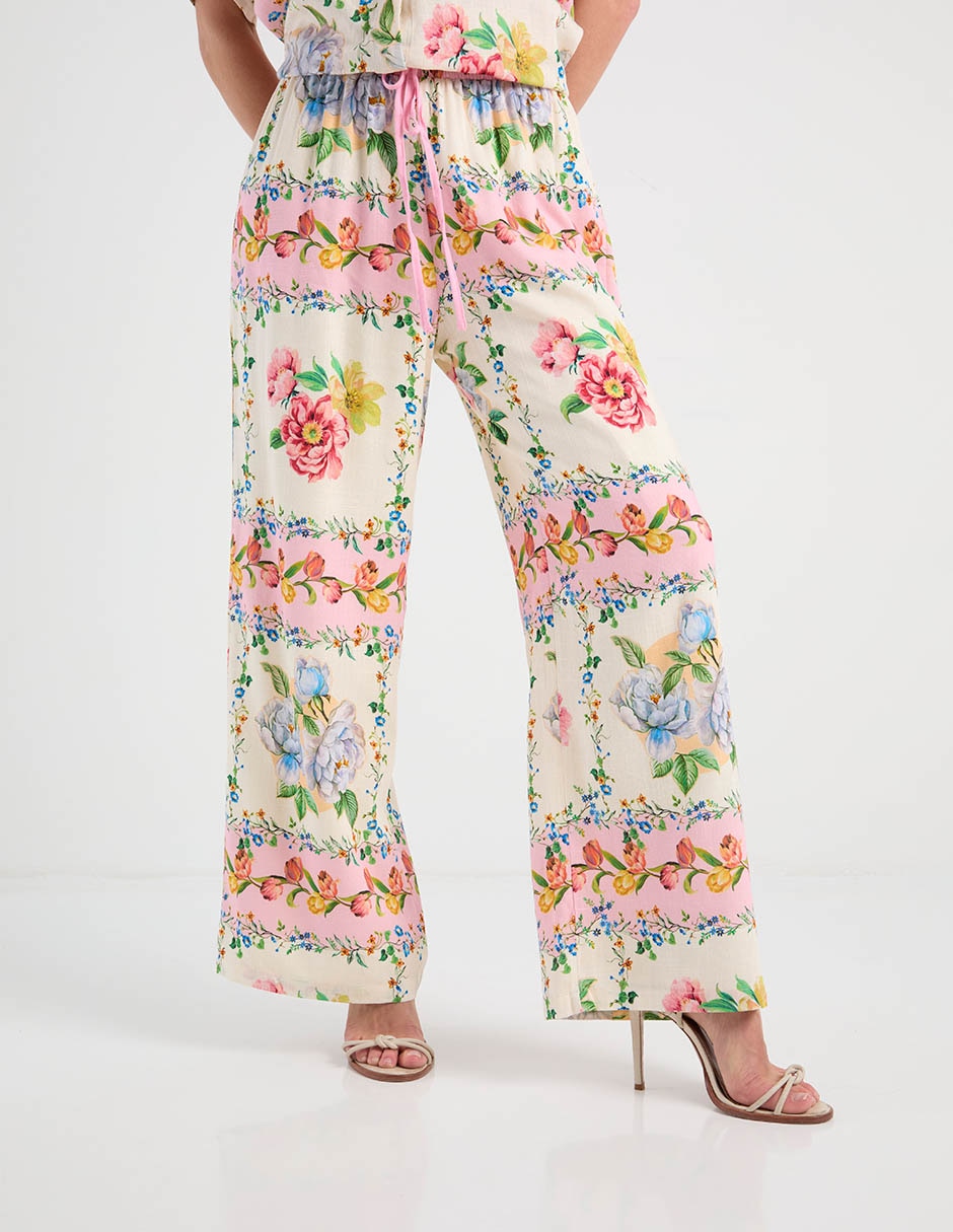 Pantalón wide leg para mujer