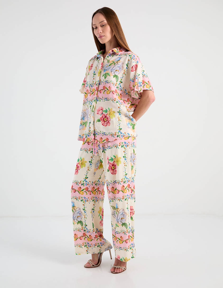Pantalón wide leg para mujer 5