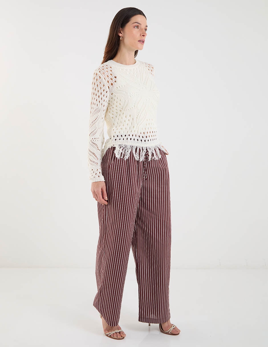 Pantalón wide leg para mujer 5