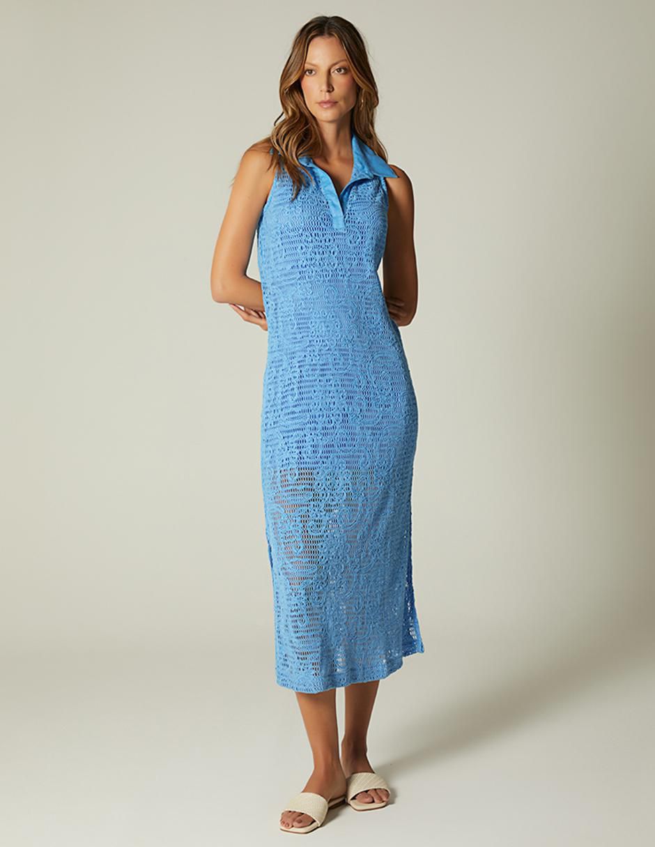 Vestido midi playa zanzibar travel para mujer