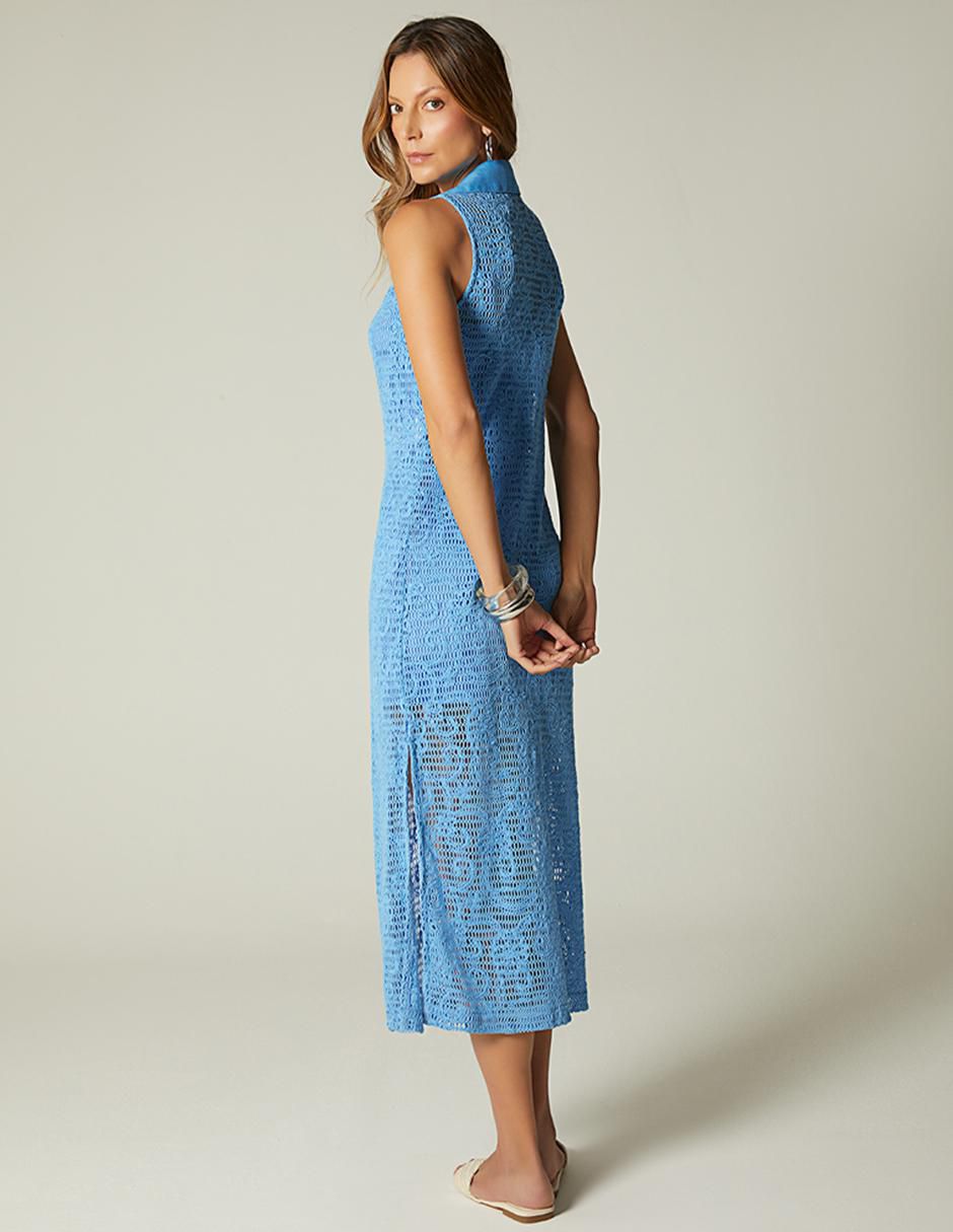 Vestido midi playa zanzibar travel para mujer