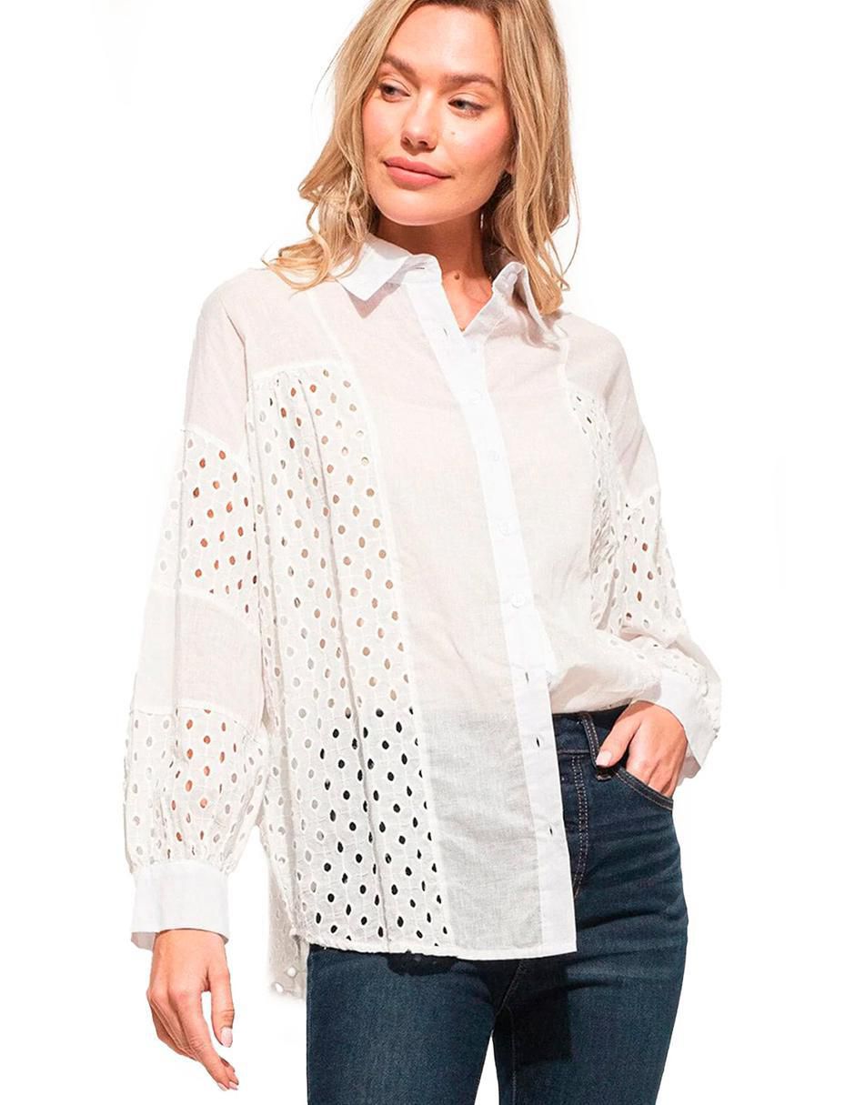 Blusa manga larga para mujer 3