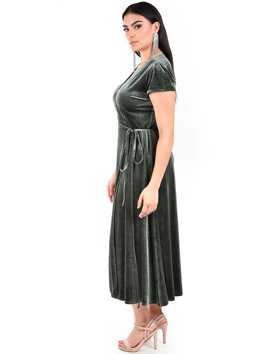 Vestido midi formal para mujer