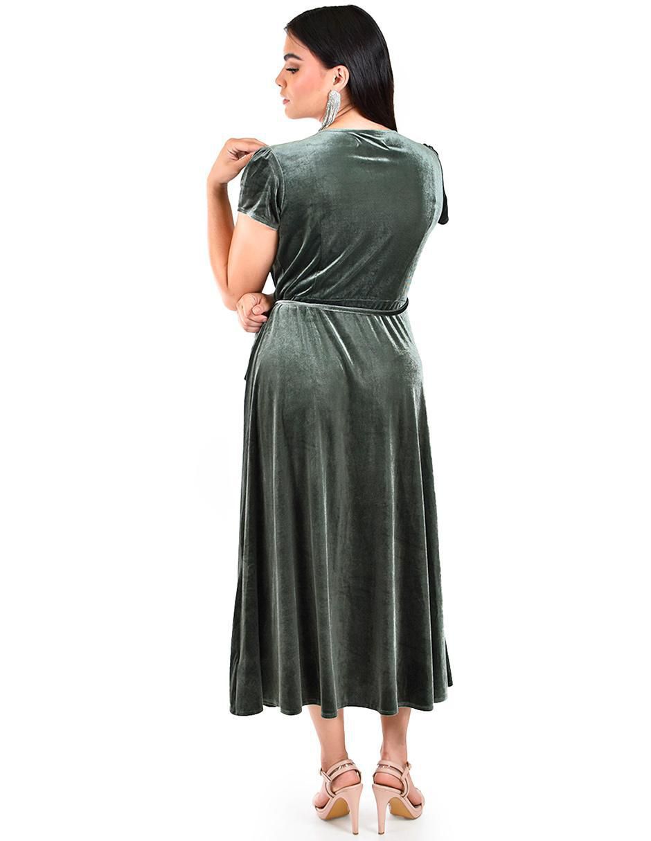 Vestido midi formal para mujer